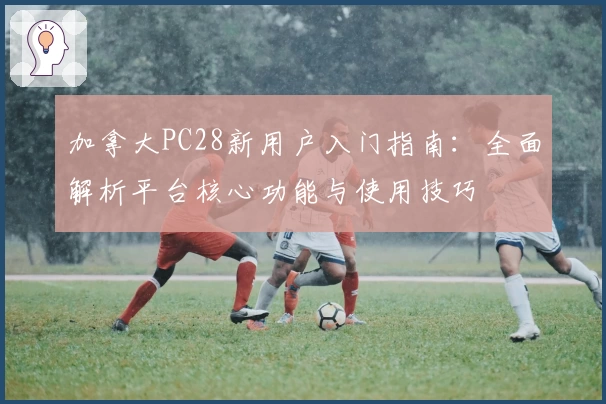 加拿大PC28新用户入门指南：全面解析平台核心功能与使用技巧